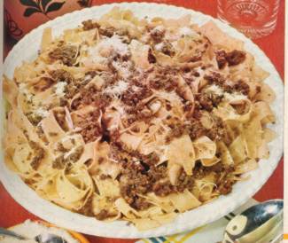 Tagliatelle alla bolognese