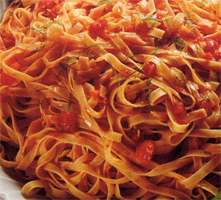 Tagliatelle alla trota