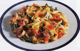 Tagliatelle con cannelli