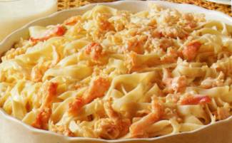 Tagliatelle con granchio
