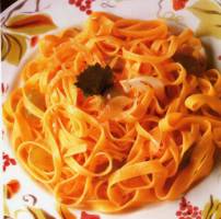 Tagliatelle con uva