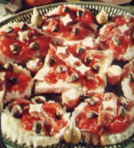 Tartine al formaggio