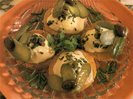 Tartine al profumo di mare