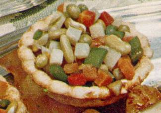 Tartine alla giardiniera