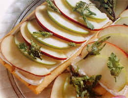 Tartine alle mele