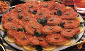 Tartine carne-pesce