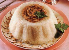 Timballo con acciughe