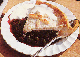 Torta ai mirtilli