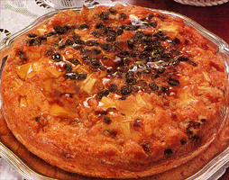 Torta di frutta secca