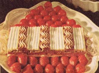 Torta gelata alla meringa