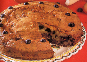 Torta mirtilli e yogurt