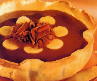 Torta sfogliata al cioccolato
