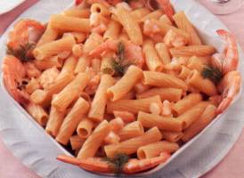 Tortiglioni ai gamberetti