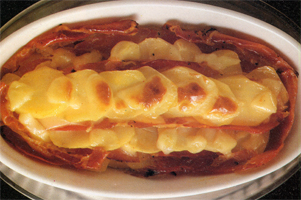 Tortino al prosciutto