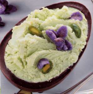 Uova di cioccolato al gelato