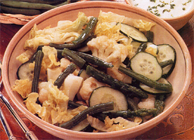Verdure con vinaigrette