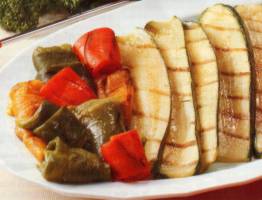 Verdure grigliate in salsa