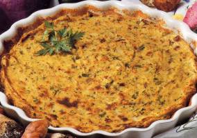 Verdure in torta