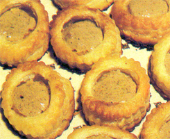 Vol-au-vent alla crema di funghi