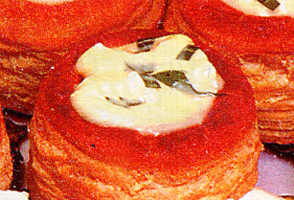 Vol-au-vent con fonduta