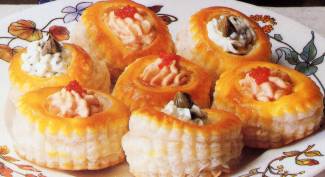 Vol-au-vents al pesce