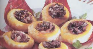 Vol-au-vent con radicchio