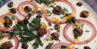 Zuppa fredda alla ricotta